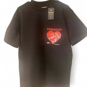 Tenaciti Studios “One Love” Graphic T-Shirt – Black (Small)